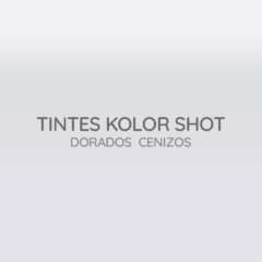 Kolor Shot Coloracion | Tintes Dorados-Cenizos